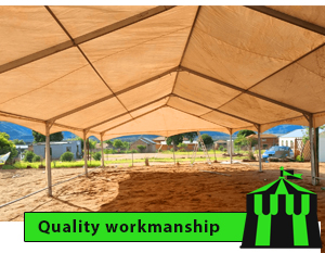 Clear Frame Tent - 7m x 12m