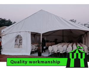 Clear Frame Tent - 9m x 18m